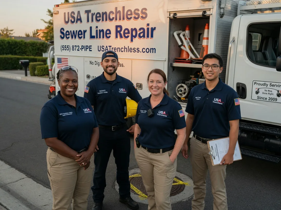 Sewer Line Repair company in Krebs, OK